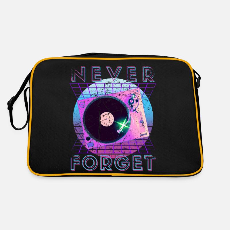 Never Forget Retro 80s 90s Nostalgia Retro Bag