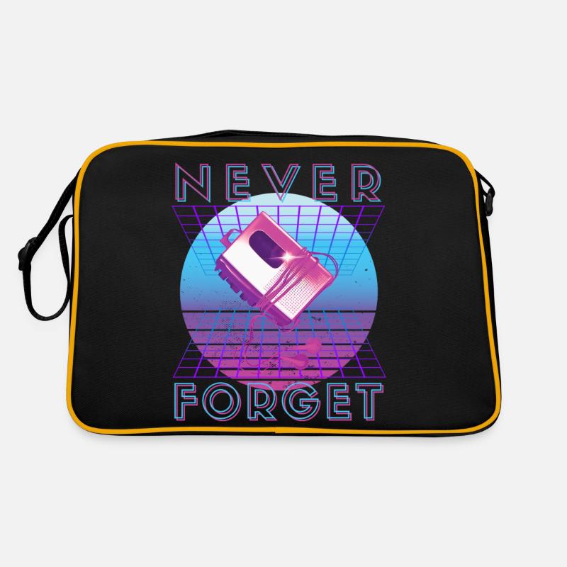 Never Forget Retro 80s 90s Nostalgia Retro Bag