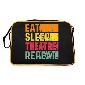 Broadway Theatre - Retro Bag - black/gold - Back