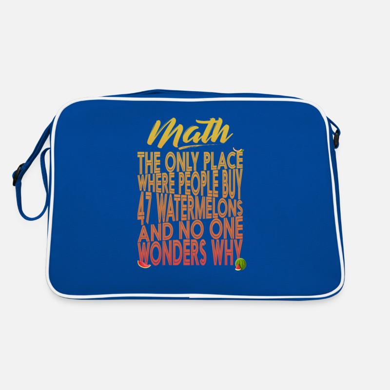 Le seul endroit où les gens achètent des pastèques amusantes Sac Retro