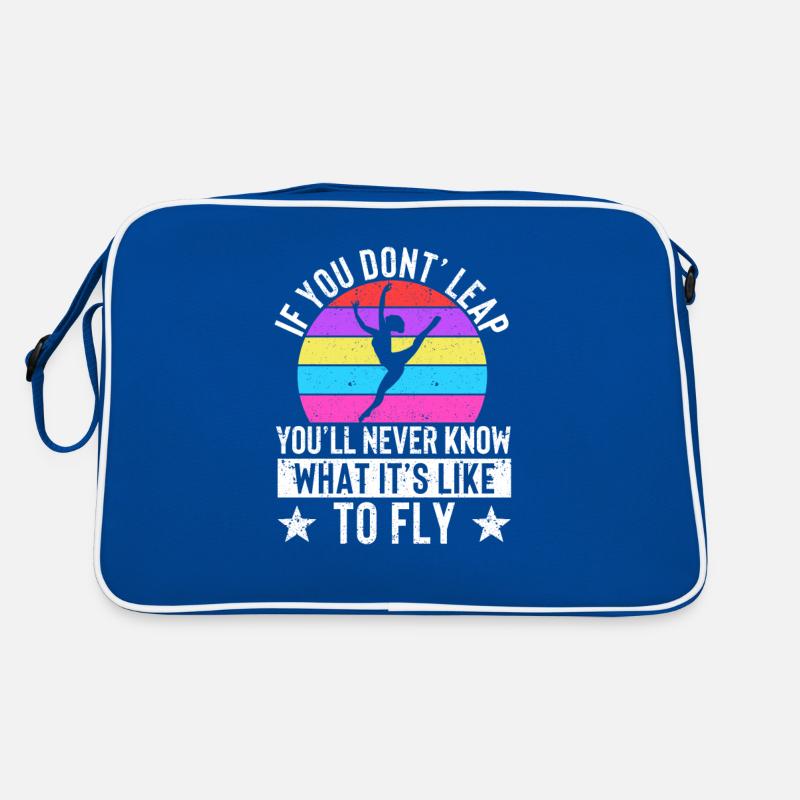 Funny gymnastics trainer instructor gymnast if Retro Bag