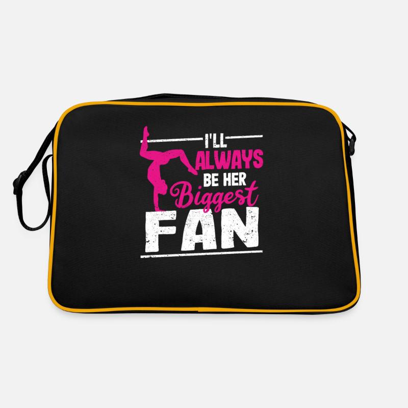 I will always be their biggest fan Funny Retro Bag