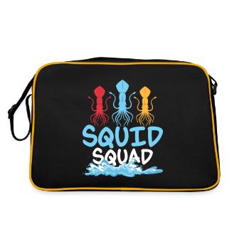 Scientifique en biologie marine de l’escouade Squid - Sac Retro - noir/or - Dos