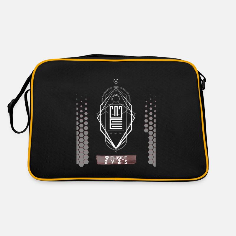 Best Techno Design Without Eyes Retro Bag