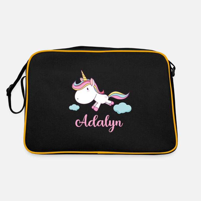 ADALYN Pink Unicorn Novelty Retro Tasche