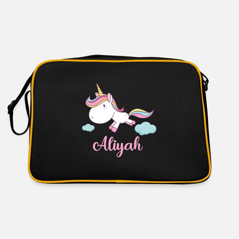 ALIYAH Rose Licorne Nouveauté Sac Retro