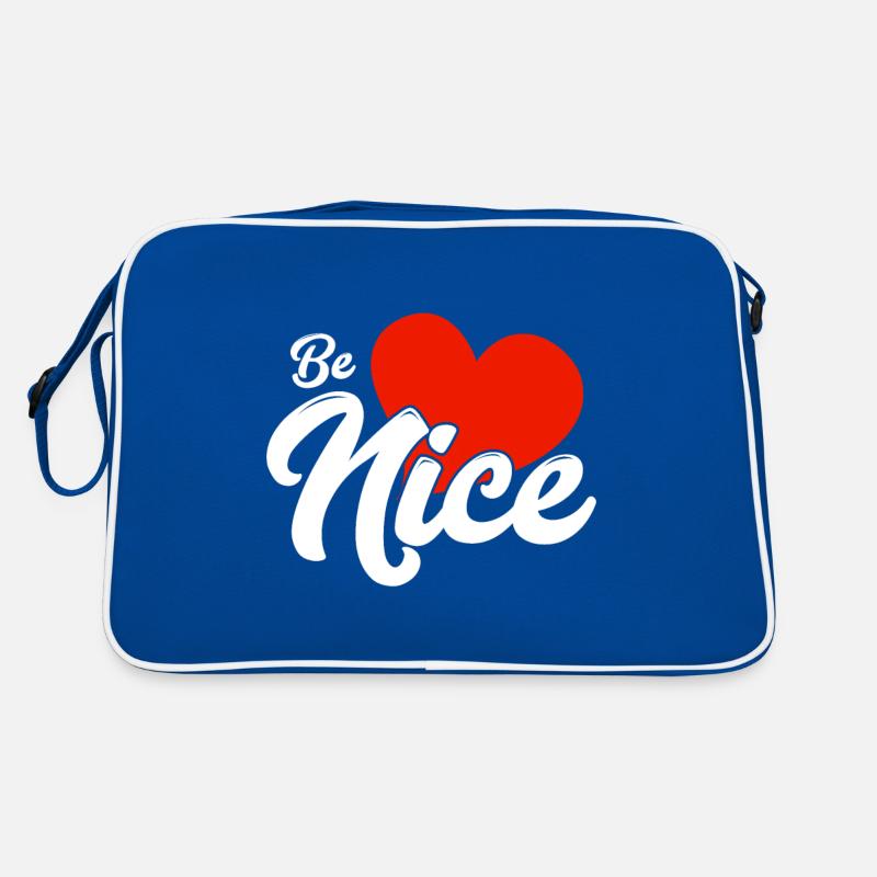 Be nice Retro Tasche