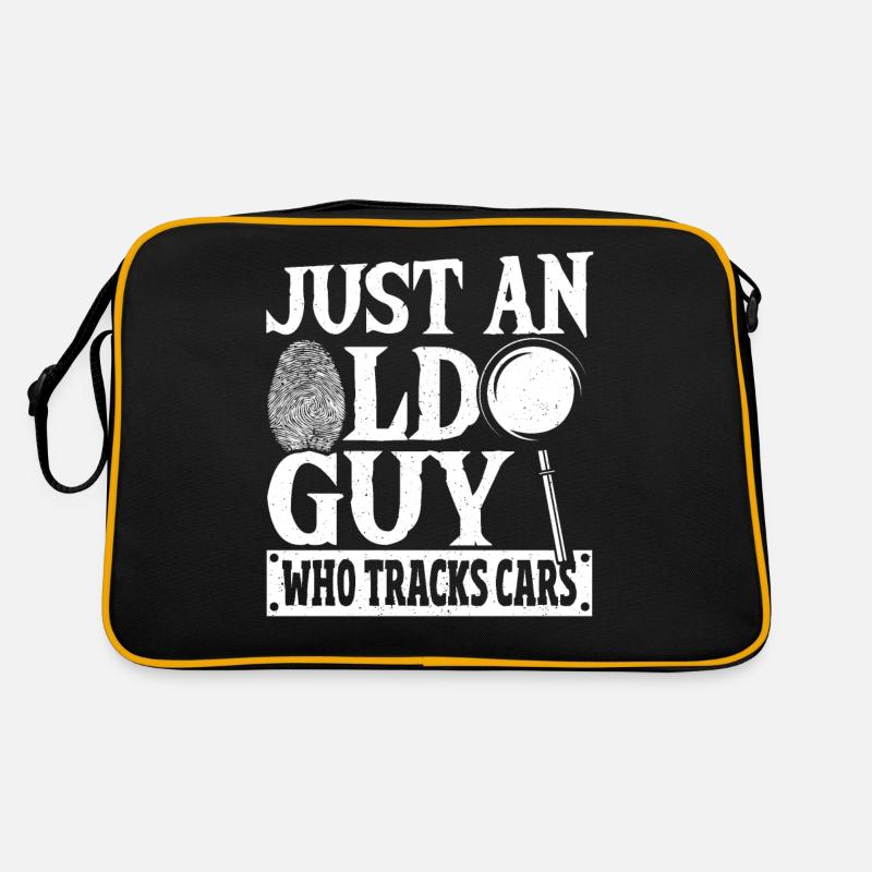 Private Detective Design for Detective Inspector Retro Bag