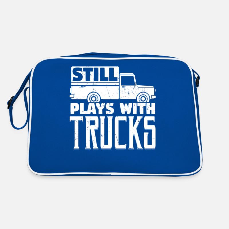 Still Play With Trucks Trucker Retro Bag
