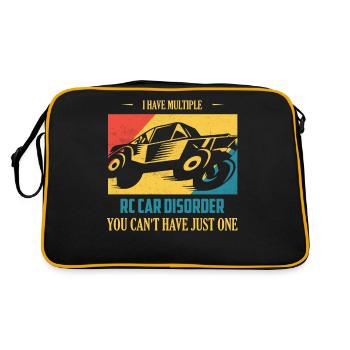 I Have Multiple RC Car Disorder Model Car - Retro Bag - black/gold - Back