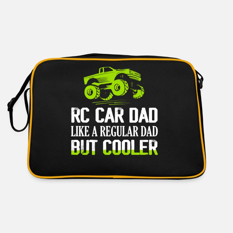 RC Car Dad Like A Regular Dad But Cooler Model Car Retro Bag