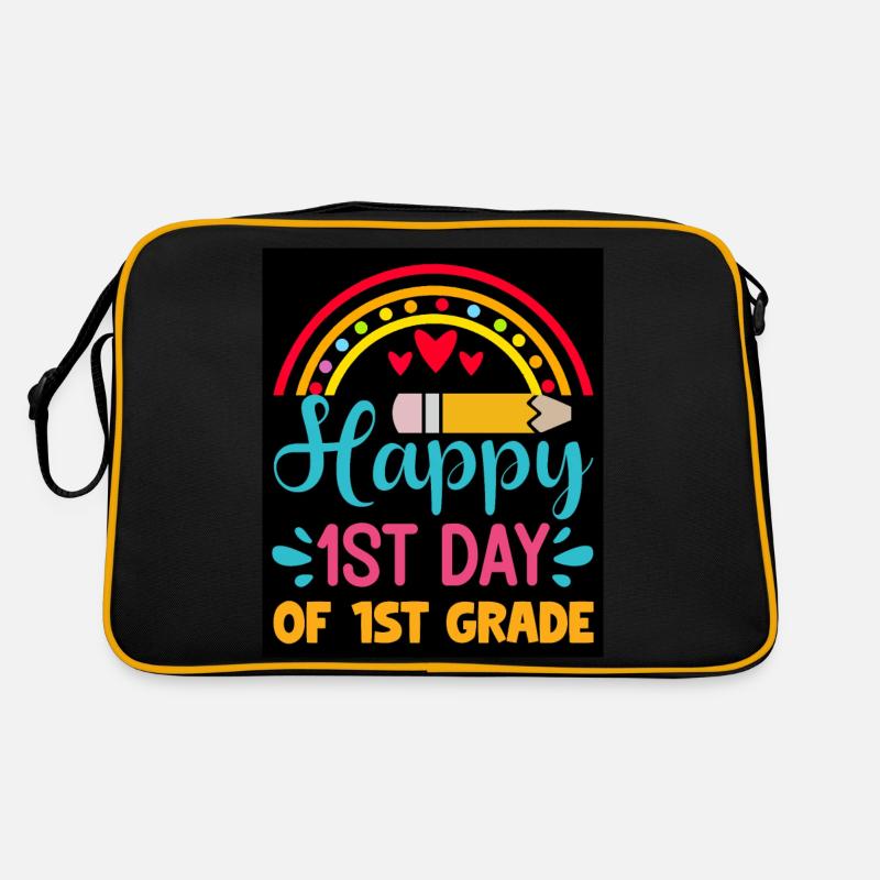 Happy First Day Let Do This Welcome Back To School Retro Bag