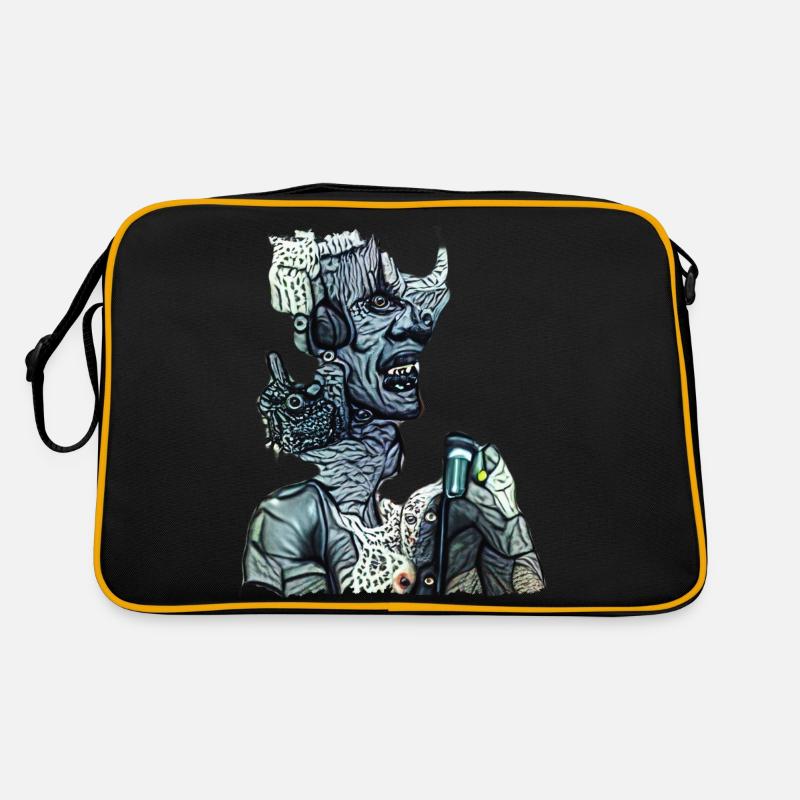 Demonic Singer Retro Bag
