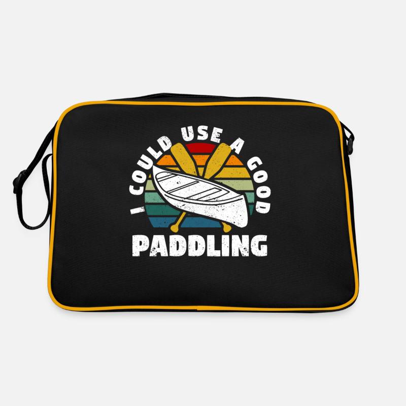 I could use a good paddling team Funny Retro Bag