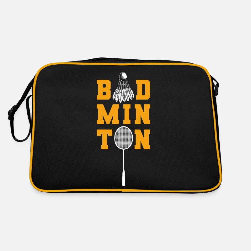 Badminton Training Player Cloths Retro Tasche
