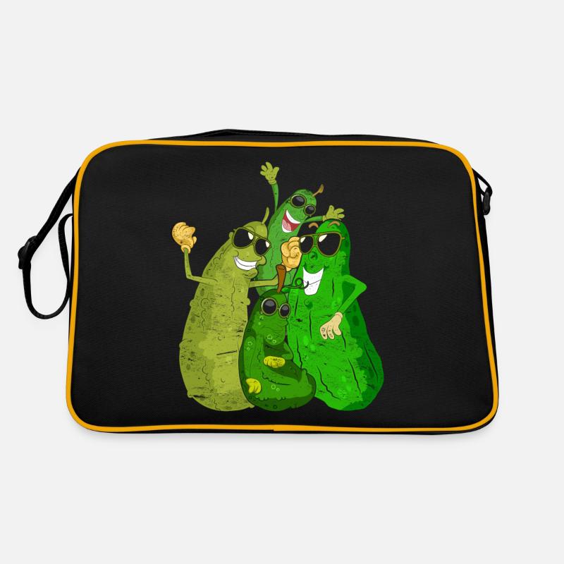 Cool Vegetable Funny Gift Sunglasses Cucumber Retro Bag