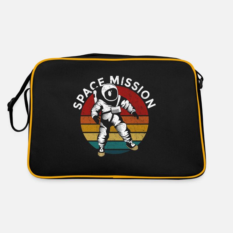 Astronaut Space Mission Raumfahrt Retro Bag