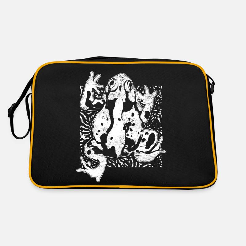 Crapaud - Sac Retro - noir/or