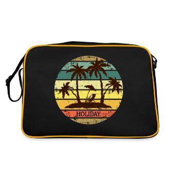 Holiday - Retro Bag - black/gold - Back