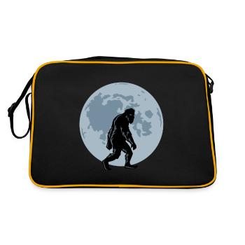 Bigfoot Night Stroll - Retro Bag - black/gold - Back