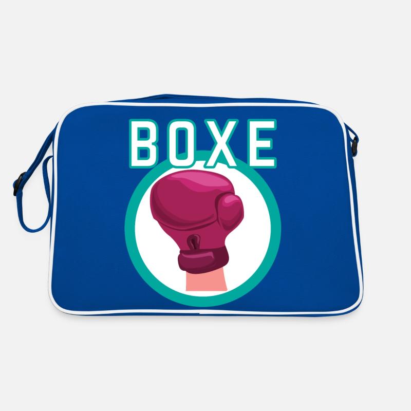 Boxen Liebe - Boxer Geschenkidee Retro Tasche