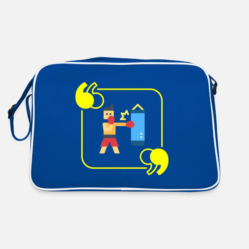 Boxing pixel - boxer gift idea Retro Bag