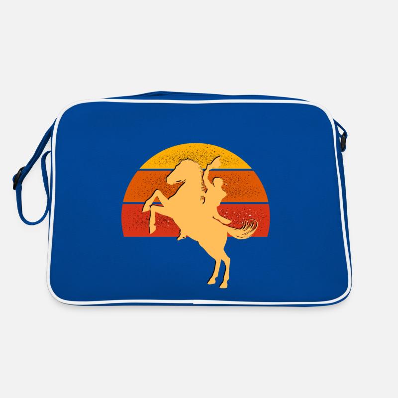 Vintage Reiten - Cavalier Geschenkidee Retro Tasche