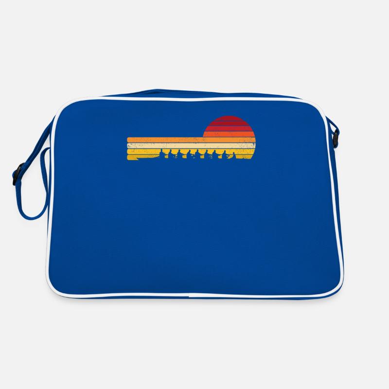 Rowing Retro Vintage Style For Rower Boating Crew Retro Bag