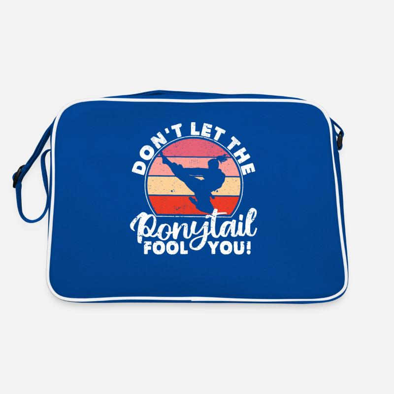 Lustige Karate-Kampfkunst Lass dich nicht vom Retro Tasche