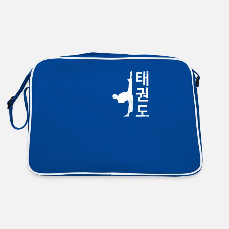 Tae Kwon Do Symbol Training Taekwondo Korean Retro Bag