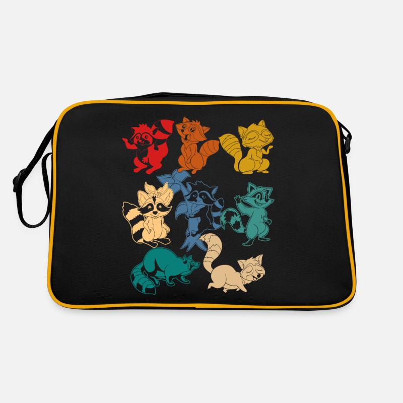 Raton laveur Sac Retro