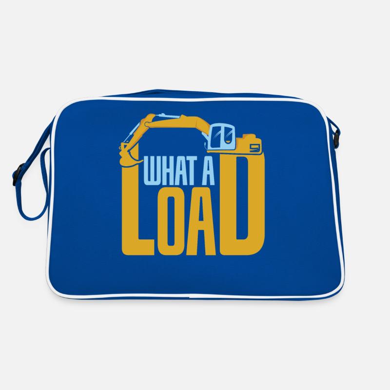 A Load Construction Worker Retro Bag