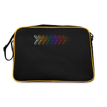 Ceinture de Karaté Arts Martiaux Japonais Arts Martiaux Arts Martiaux Arts Martiaux - Sac Retro - noir/or - Dos