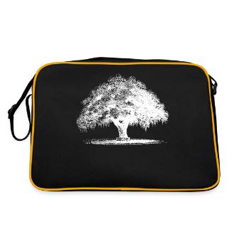 Tree - Retro Bag - black/gold - Back