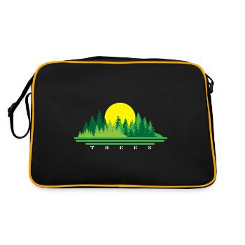 Arbre - Sac Retro - noir/or - Dos