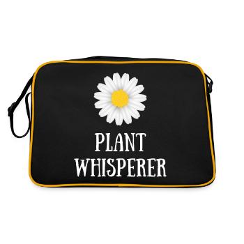 pâquerette PLANT WHISPERER - Sac Retro - noir/or - Dos