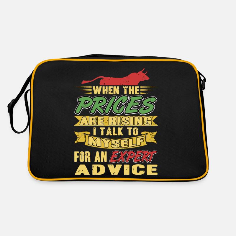 Je me parle à moi-même pour un conseil d’expert drôle Sac Retro