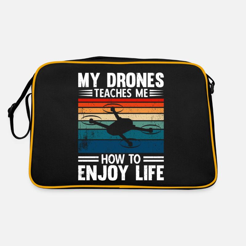 Mes drones m’apprennent à profiter de la vie Sac Retro