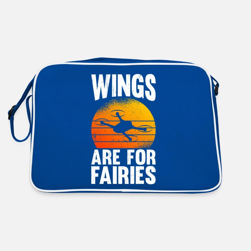 Les ailes de drones sont pour les fées Sac Retro