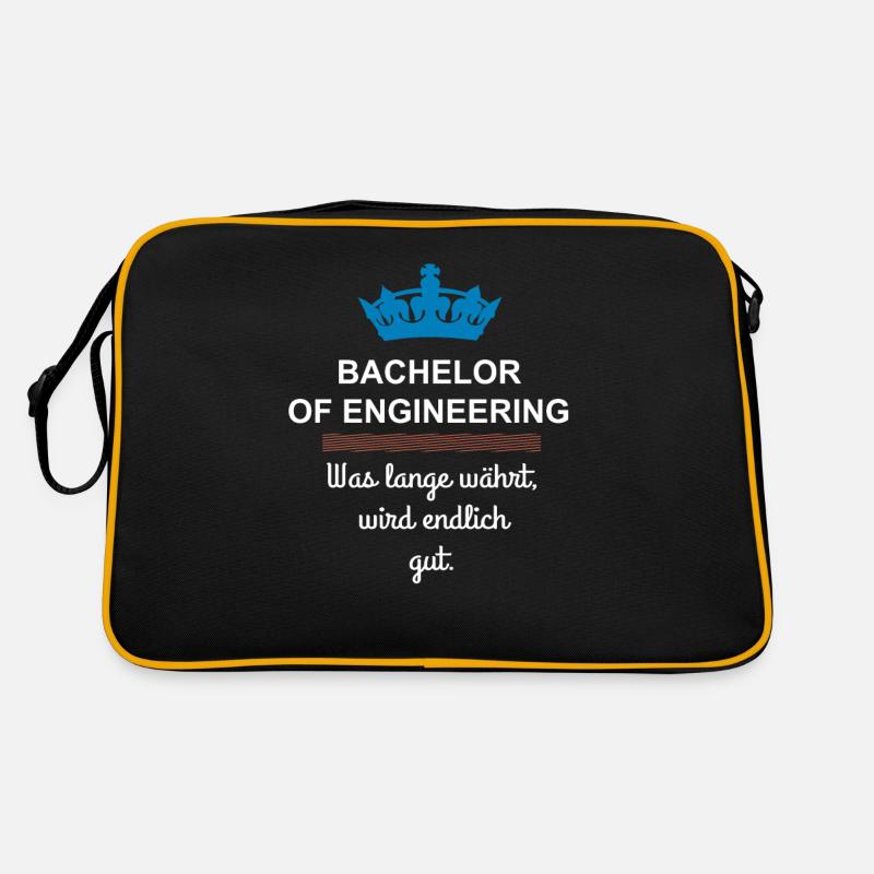 Bachelor of Engineering Retro Tasche