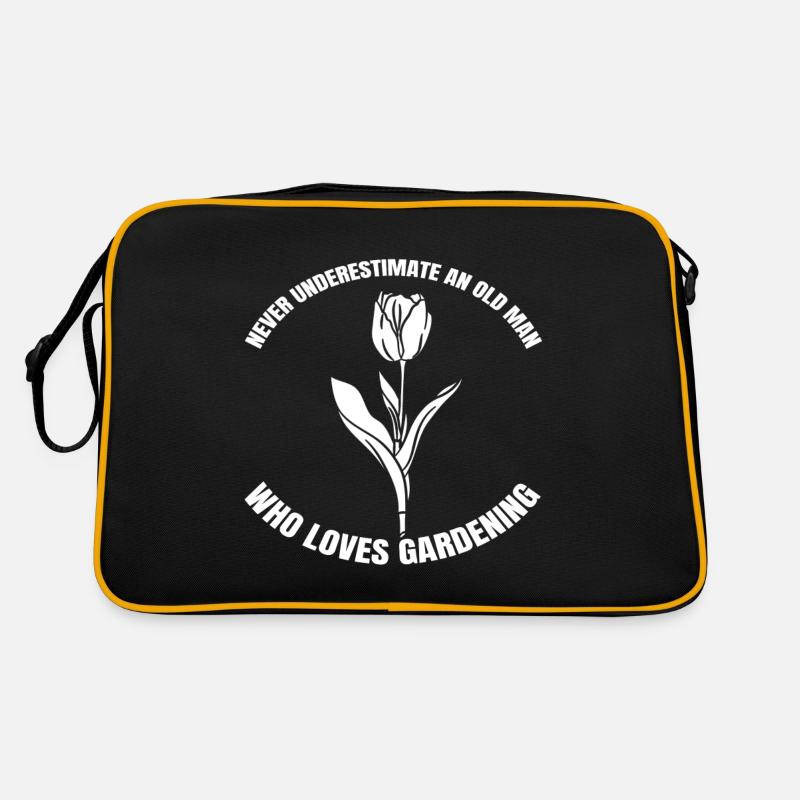 Gärtner Geschenk Hobbygärtner Garten Obstgarten Retro Tasche