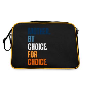Mother By Choice For Choice Feminist - Retro Bag - black/gold - Back