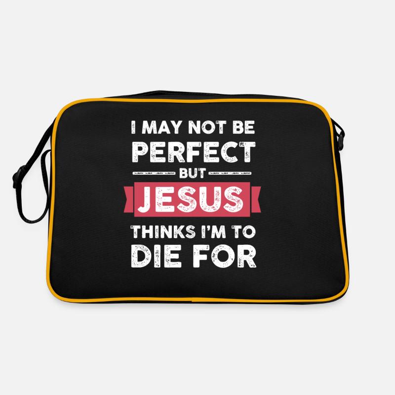 Je ne suis pas parfait Sac Retro