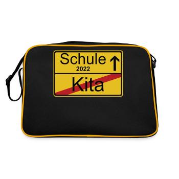 Exit Kita Back to school 2022 - Retro Bag - black/gold - Back