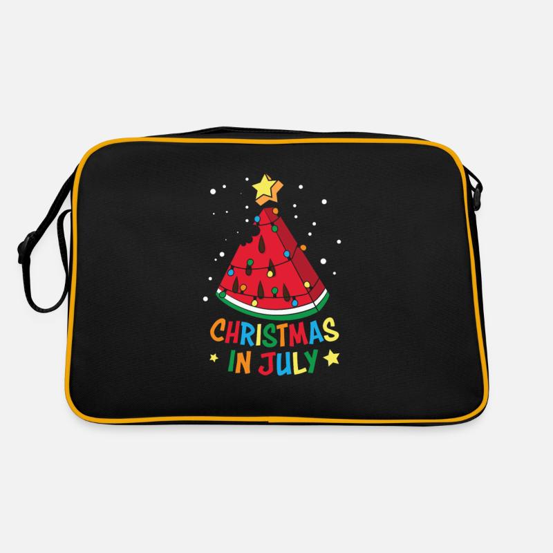 Drôle d’été Plage Vacances Melon d’eau Noël Sac Retro