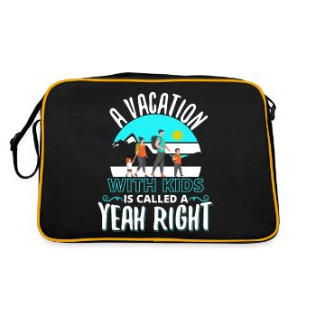 Vacation Family Vacation Family Trips - Retro Bag - black/gold - Back