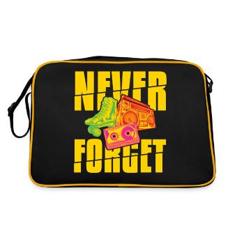 Forget Walkman Roller Blade Stereo - Retro Bag - black/gold - Back