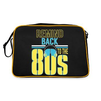 Back To The 80s Retro Walkman - Retro Bag - black/gold - Back