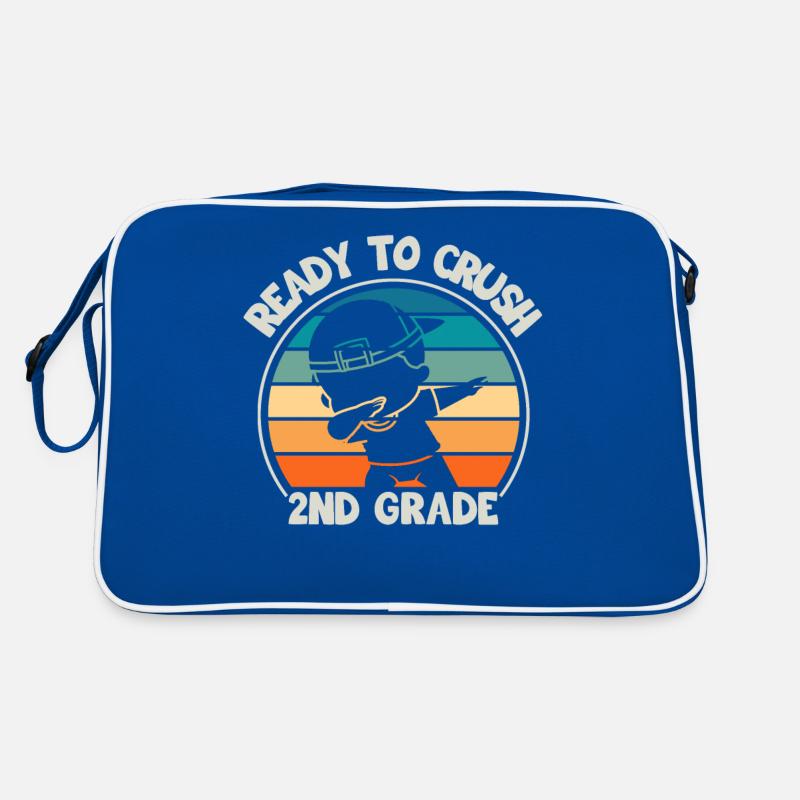 Second grade teacher for back to school Retro Bag