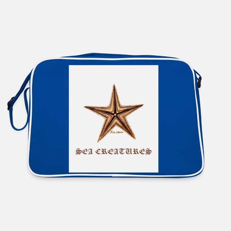 Seestern (alte Abbildung) Retro Tasche